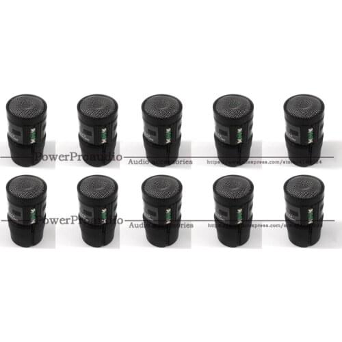 10pcs Cartridge Fits for Sennheisers e845/e845s e835/e835s microphone core capsules Wired Microphone
