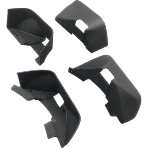 KYX Racing Nylon Fender/Mud Guard for RC Crawler Car Axial SCX10 II Wrangler Hard Body 313mm