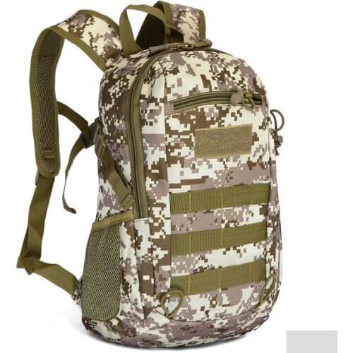 Mini Military Rucksack Children Travel Bag 12L Tactical Molle Army Outdoor Sports Pack Waterproof Backpack School Bags Kids