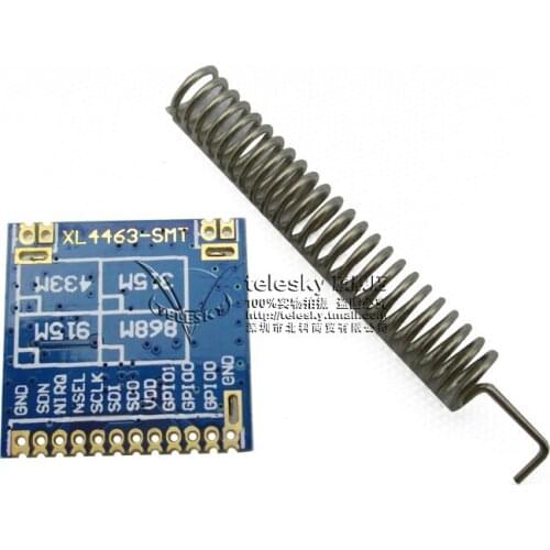 /si4463/433M/2000m / long distance / high power / wall king Small SI4463 wireless module