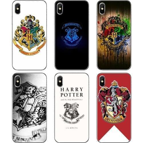 For Huawei Mate 20 30 40 7 8 9 10 Lite Pro P Smart 2018 2019 Plus G7 G8 Silicone Cover Bag Hogwarts-Crest