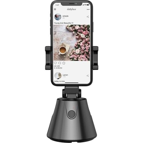 360° Rotation Smart AI Gimbal Face Recognition Tracking Long Battery Life Tripod Mounting Personal Robot APP Control PTZ