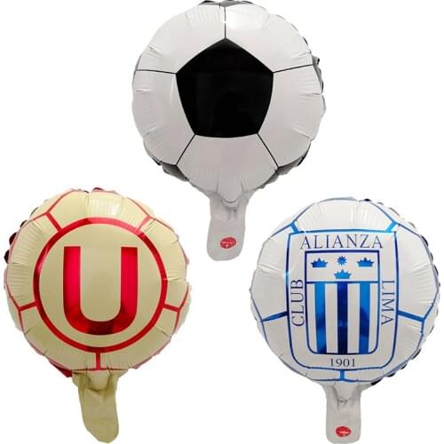10pcs Mini Soccer Football Balloons Basketball Foil Balloon Birthday Theme Party Decoration Soccer Fans Celebration Air Globos