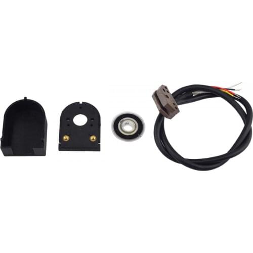 1000 Pulses Incremental Optical Rotary Encoder AB 2-Channel 5V 5mm Shaft w/ Shielded Cable HKT30