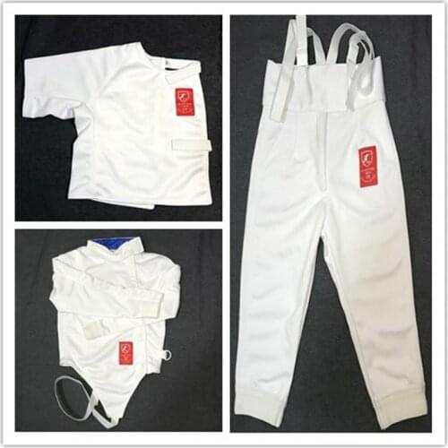 15 sets 3-piece fencing suits, CE 350NW, fencing jacket, pants and underplastron, fencing products and equipments