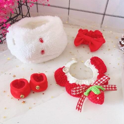 4 pcs/lot 20cm EXO Baby Doll Clothes Toy Cute Dolls Accessories for Korea Kpop EXO idol Doll Accesories