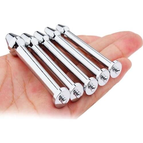 5pcs Stainless Steel Sound Penis Plug Insert Urine Adult Sex Toys For Men Urethral Plug Metal Stick Electric Shock Accessory