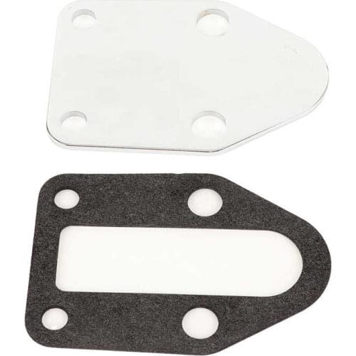 Vacuum Solenoid Valve car accesories Fuel Pump Mounting Plate Gasket without Hole Fit for Chevy SB 283 327 350 383 400 Engines