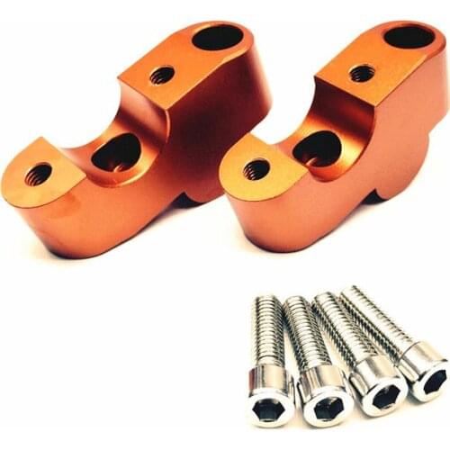 For Duke 125 200 250 390 2017 2018 2019 26mm Handlebar Riser Up 30mm Backward 20mm Bracket Kit Duke200 Duke390