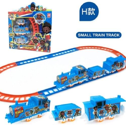 Electric Diy Track Small Train Puzzle Assembled Track Train Toy Magic Education Toy Rail Car Children Gift Boy Girl Toy Store