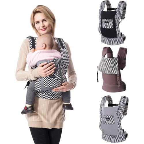 Ergonomic Baby Carriers Backpacks 5-36 months Portable Baby Sling Wrap Cotton Infant Newborn Baby Carrying Belt for Mom Dad