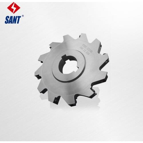 CNC machine tool indexable side and face milling cutter PT01.12J40.160.12.H16/SMP03-160X16-K40-MP12-12 for insert MPHT