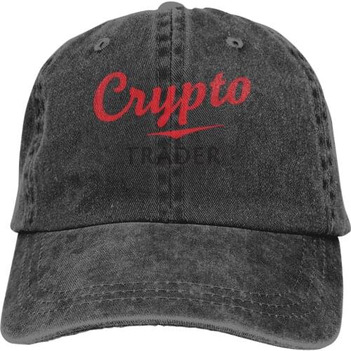 Crypto Trader Classic Baseball Cap Men Dogecoin Funny Bitcoin Caps colors Women Summer Snapback Caps