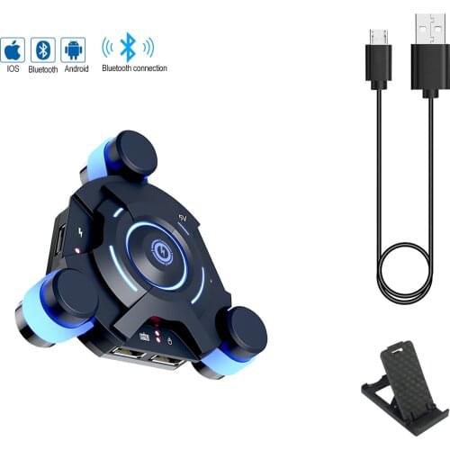 Mobile Gamepad Controller Gaming Keyboard Mouse Converter For PUBG Android ios Phone Bluetooth 5.0 Adapter Plug and Play