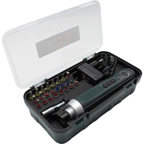 KLPRO KLNM3820 3.6Volt /2,0Ah Li-ion Rechargeable Screwdriver + 25 Piece Screwdriver bit