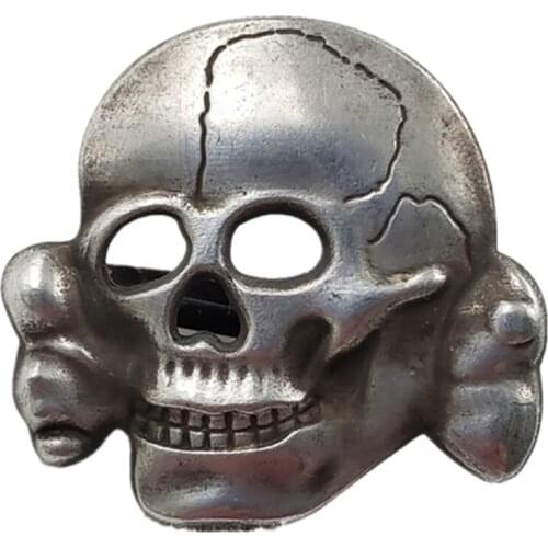 Retro Halloween Skull Brooch 3D Skull Devil Sticker Decal Skeleton