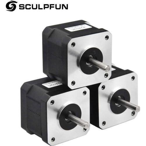 SCULPFUN 17 Stepper Motor 38mm 42motor Nema17 42BYGH 42N.cm 4 lead stepper motor for 3D Printer Printing CNC XYZ