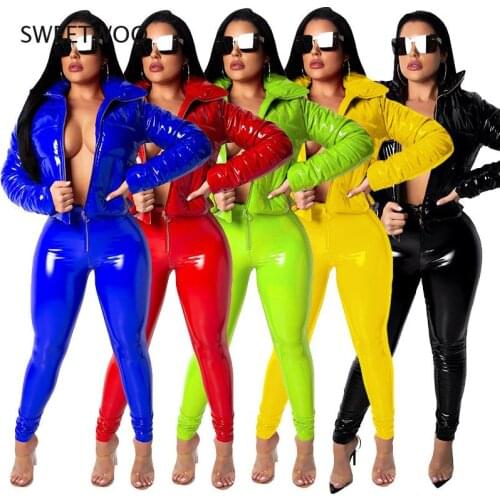 SWEETWOO Women's Leather Down Jackets