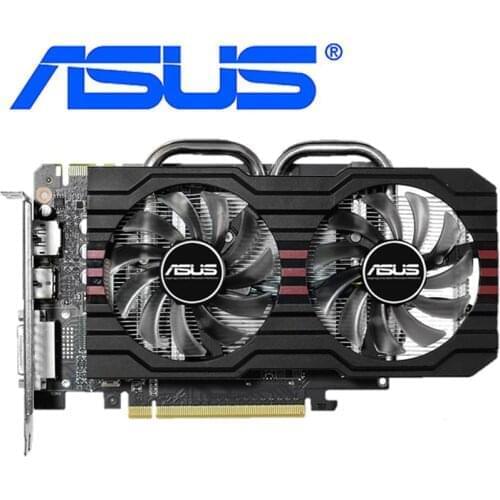ASUS GTX 760 2GB Graphics Card 256Bit GDDR5 Video Cards for nVIDIA VGA Cards Geforce GTX760 2GB stronger than GTX750 TI 650 Used