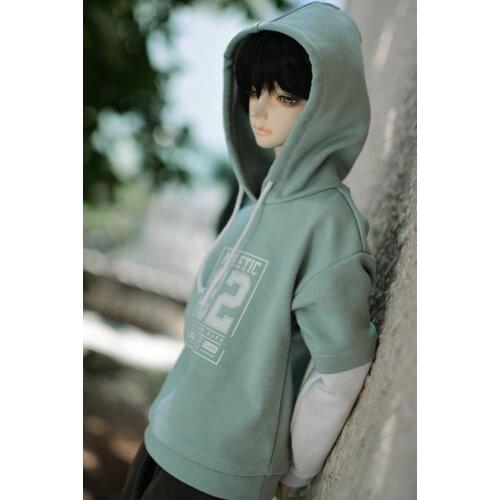 [wamami] Prtg Splicg Sleeve Hoodie 3 Colors 1/3 1/4 SD17 Female BJD Dolls Dollfie