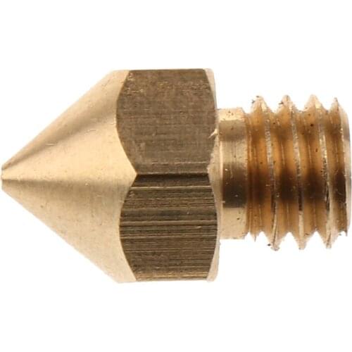 3D Printer Aceesories Parts 0.2mm Brass Nozzle for V6 Extruder 1.75 Filament