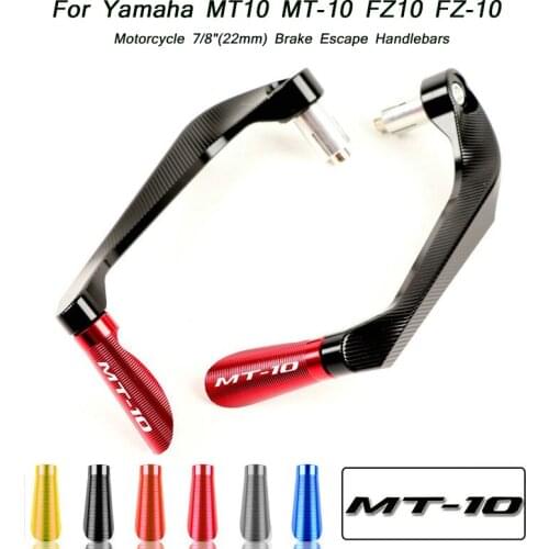 For Yamaha MT10 MT-10 FZ10 FZ-10 Motorcycle 7/8"(22mm) Brake Escape Handlebars Protector Guards Clutch Lever