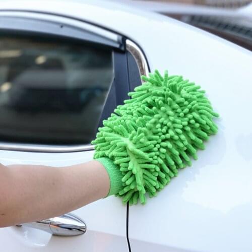 1pc Car Wash Gloves For Ford Focus Fusion Escort Kuga Ecosport Fiesta Falcon Mondeo Taurus EVEREST