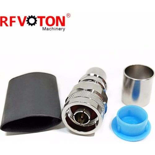 Free shipping 5pcs N connector male crimp connector for LMR600 cable