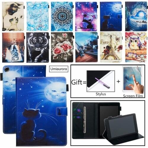 Tablet Case For Samsung Galaxy Tab A A6 7.0 10.1" 2016 SM T585 T580 T285 Flip Stand Cover Funda For Tab A 8.0 10.1 2019 A7 10.4