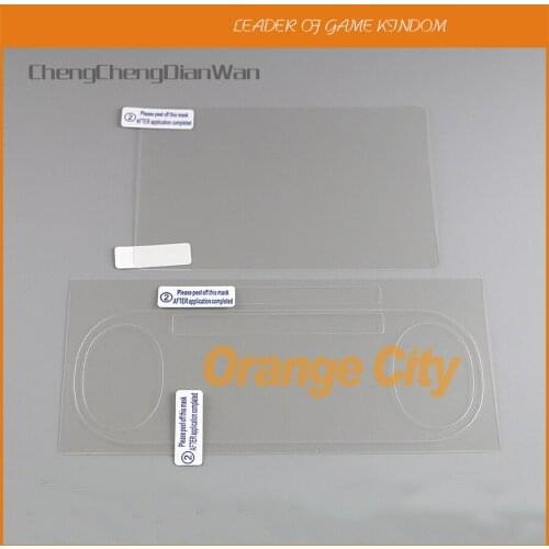 ChengChengDianWan Front Back Clear Protective Film Surface Guard Cover for psv2000 Psvita PS Vita PSV 2000 Protector Wiper 10pcs