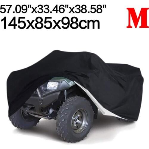 M 190T Waterproof ATV Cover Universal Fit For Polaris Honda Yamaha Can-Am Suzuki