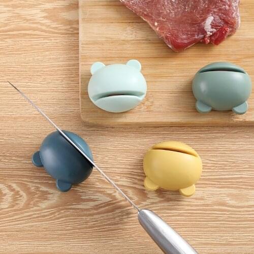 Cute Fashion Mini Knife Sharpener Kitchen Household Sharpener Multifunctional Knife Blade Sharpening Stone