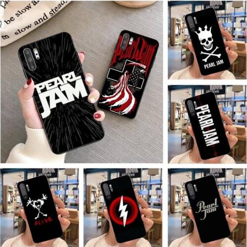Pearl Jam Soft Phone Case Capa For Samsung Note 7 8 9 10 Plus lite Galaxy J7 J8 J6 Plus 2018 Prime