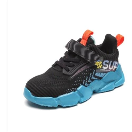 2021 New Spring and Autumn Children Shoes Boys Fashionable Breathable Light Sport Shoes Girls Pink Comfortable Casual Kids Shoe