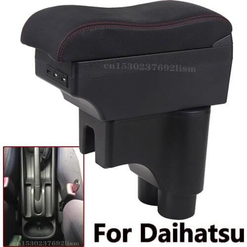 For Daihatsu Terios 2 armrest box central Store content box products interior Armrest Storage accessories parts USB interface