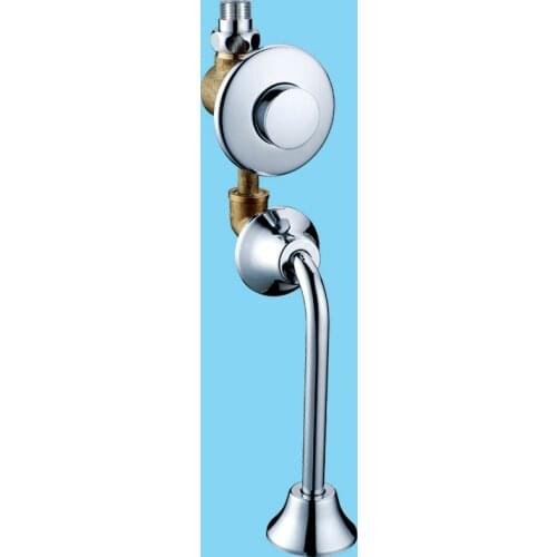 Full Copper Flushing Valve Dark Urinal Flushing Valve Delayed Hand-pressed Urinal Valve C-12 Urine Diverter