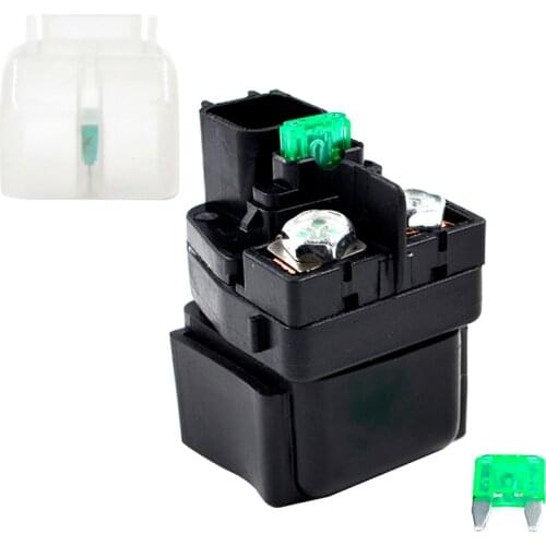 Motorcycle Starter Relay Solenoid Switch for Suzuki LT-A400FU LT-A400FZ LT-A400Z LTA400FQ KINGQUAD Anniversary Edition