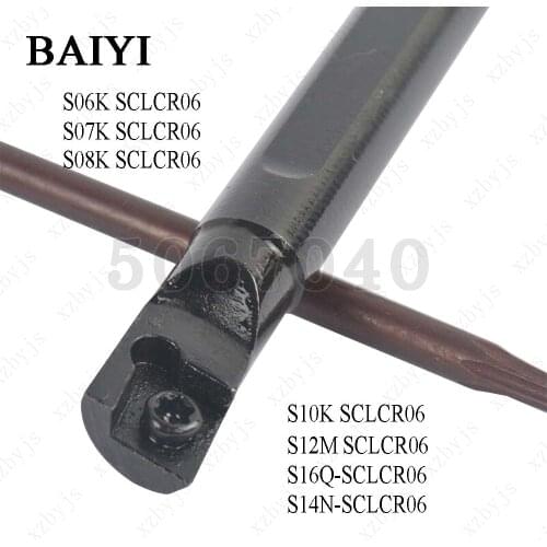 S06K S07K S08K S10K S12M S14N S16Q SCLCR06/SCLCL06 CNC cutter holder Inner hole turning tool for insert CCMT06