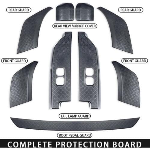 Car-styling High Quality Brand New Front Rear Side Bumper Protector Guard Scratch For Land Rover Defender 110 2020