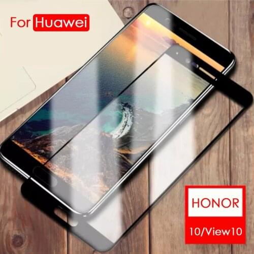 Honor 10 Glass View 10 Protective Glass Case On For Huawei Huawey View10 10view V10 Tempered Glas Screen Protector 9h Full Cover