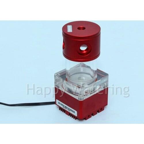 Super Quiet 800L/H Flow Water Cooling Pump 12V Red with 4M Lift Professional Water Cooler
