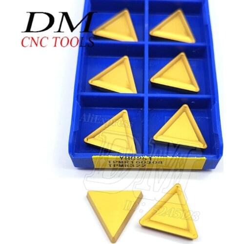 TPMR160308 YBC251 Triangular Indexable Milling Insert Carbide Cutting Insert CNC Milling Machine Tool For processing steel parts