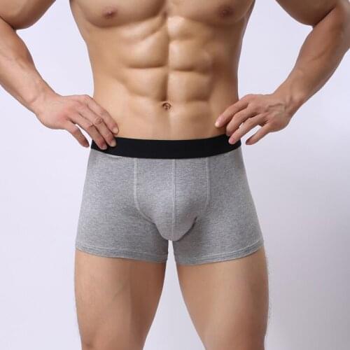 Men Boxer Underwear Shorts Breathable Quick Dry Boxer Gay Underwear Cotton Cueca Men Panties Homme Boxershorts Gifts for Men