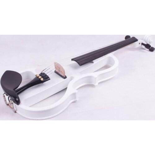 4/4 4 string black color Electric violin High quality 6.5 big pickup