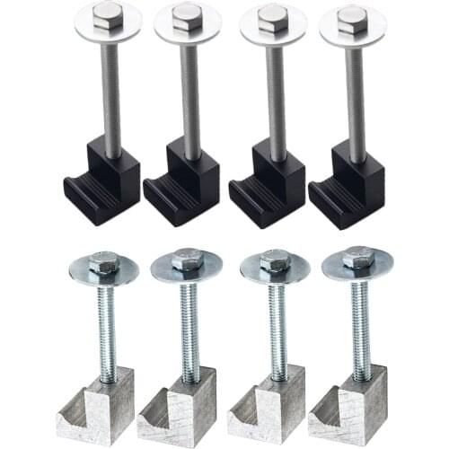 4 Pack Truck Tool Box Mounting Kit Tie Downs J Hook Crossover Universal Fit