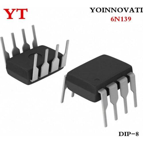 50pcs/lot 6N139 DIP-8 IC Best quality