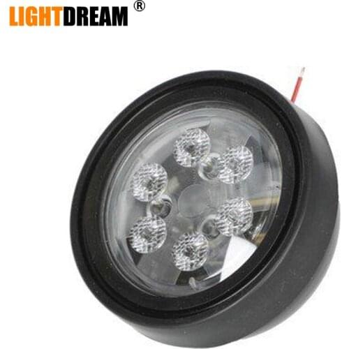 AR85262, RE10964, RE19080 Round 5.25" Spot/Flood/Trapezoid Beam 12V 24V Sealed Beam 18W Headlights For Tractor Agriculture Farm