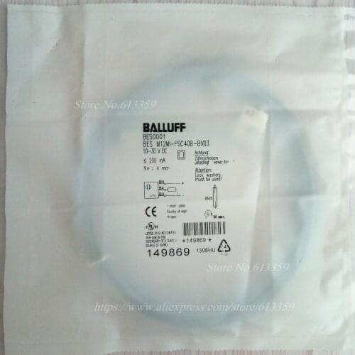 BES M12MI-PSC40B-BV03 PNP NO 3 Wire Balluff Proximity Switch Sensor New High Quality One Year Warranty