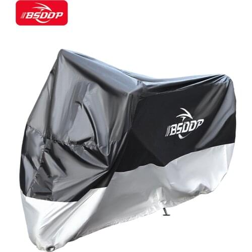 Motorcycle Cover All Season Waterproof Outdoor Protection Against Dust Debris Replacement for Honda Suzuki Kawasaki Yamaha BMW