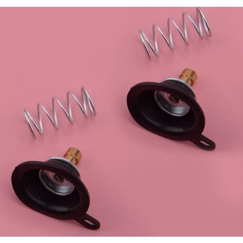CITALL Motorcycle 2Sets Carburetor Air Cut Off Valve Diaphragm & Spring Fit for Yamaha XV500 XV530 XV535 XV535SF